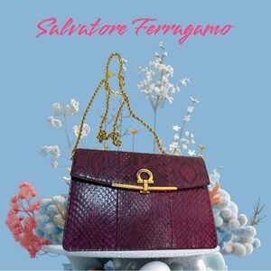 Salvatore Ferragamo Exotic Sling Bag